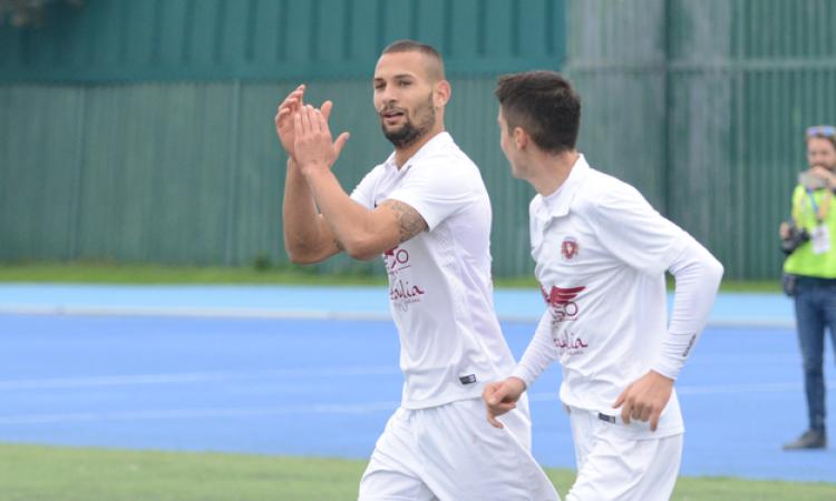 Erik Laghigna, autore di una tripletta