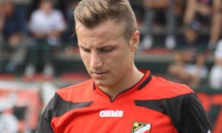 Alessandro Salvagni, attaccante del Colleferro Foto Facebook