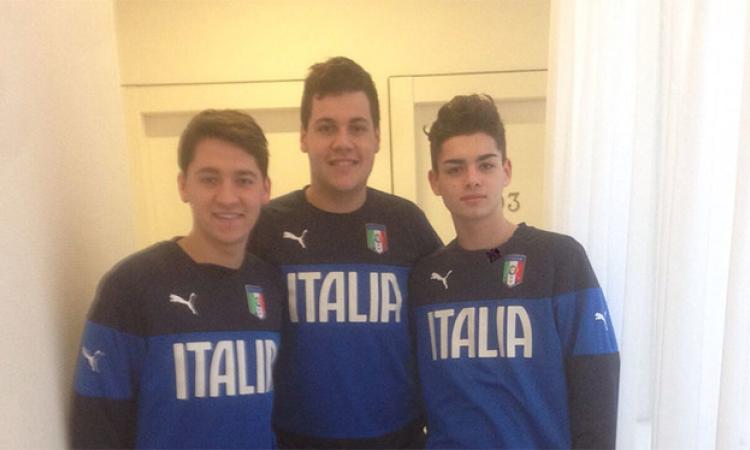 Da sinistra Raubo, Tarenzi e Quagliarini