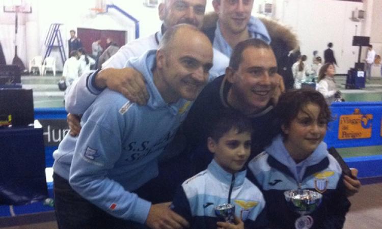 Gruppo tecnici sciabola con Michetti e Formiconi