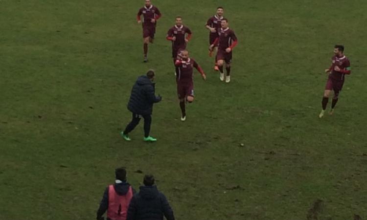 Uno scatto del match