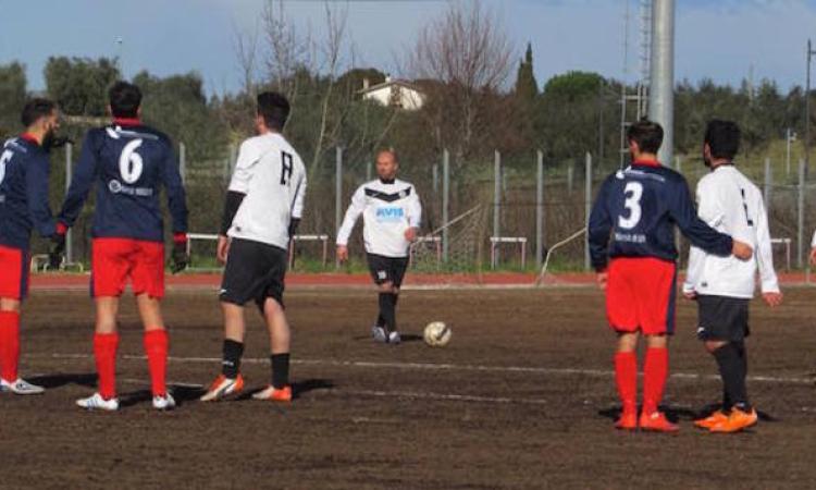 Uno scatto del match