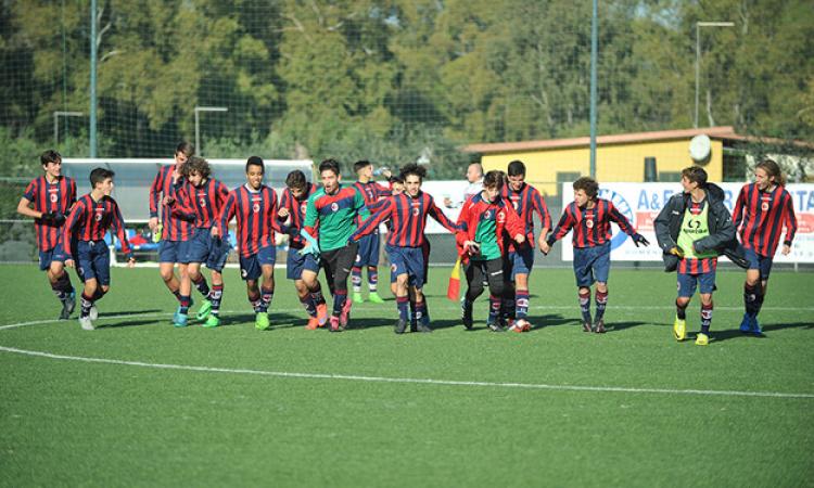 Il Ladispoli esulta ©Laura Del Gobbo