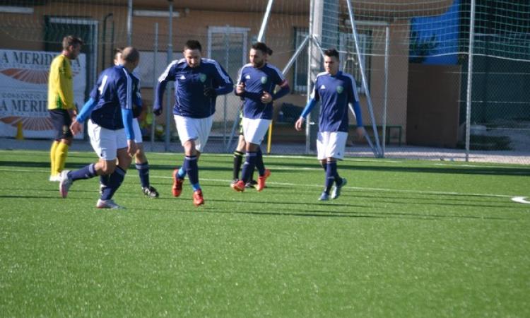L&amp;apos;esultanza al gol di Tulletti
