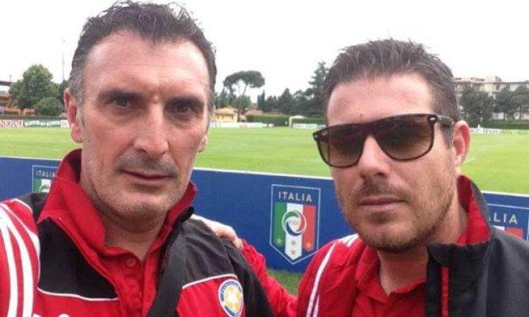 A sinistra David Centioni con Luca Sancricca