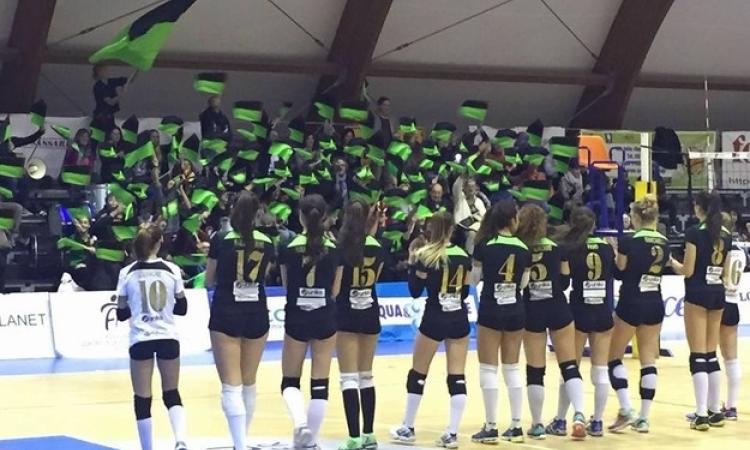 B2 - Acqua & Sapone a tutto gas, battuto nel derby il Volleyrò