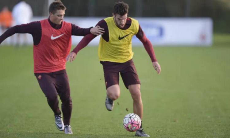 Anocic e Strootman ©asroma.it