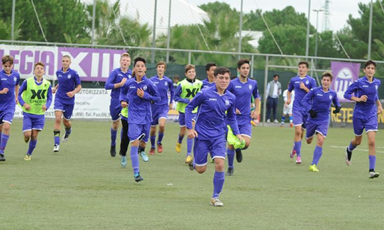 L&amp;apos;esultanza dell&amp;apos;Ostiamare nel big match d&amp;apos;andata contro il Savio ©Laura Del Gobbo