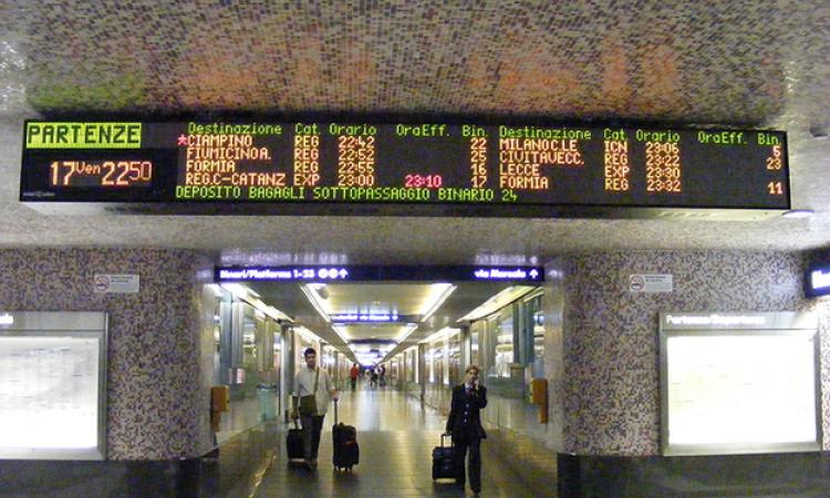 Una foto della stazione Termini