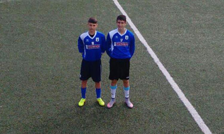 Da sinistra: Monfreda e Bucri con la maglia dell&amp;apos;Entella