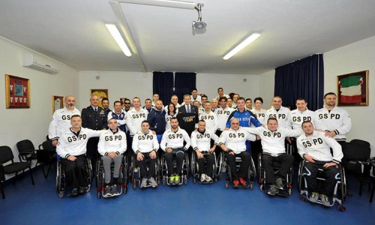Terminato il raduno del G.S. Paralimpico della difesa