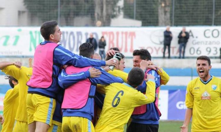 Importantissima vittoria del Cynthia che batte 3-2 il Rieti ©facebook/SSD Cynthia 1920