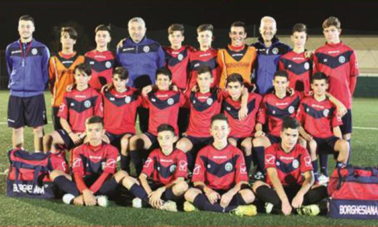 I Giovanissimi Regionali 2001 della Borghesiana ©Facebook/AsdPolisportivaBorghesiana