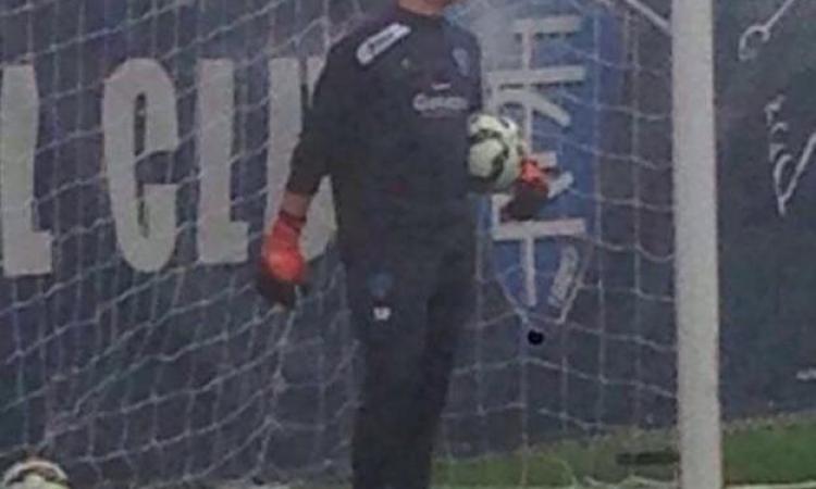 Umberto Basile in prova all&amp;apos;Empoli