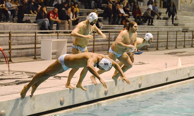 Entrata in acqua (foto ©Fraioli)