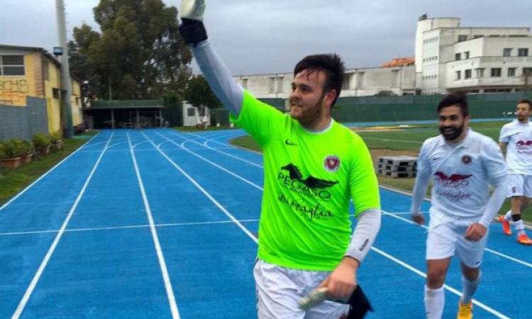 Gianluca Scalibastri esulta a fine partita