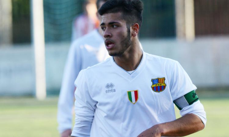 Igliozzi (Vigor Perconti) suo il gol che ha deciso la sfida dell&amp;apos;andata a Pomezia