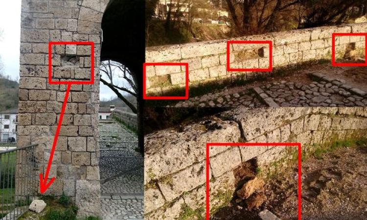 Subiaco: apprensione per la stabilità del Ponte San Francesco