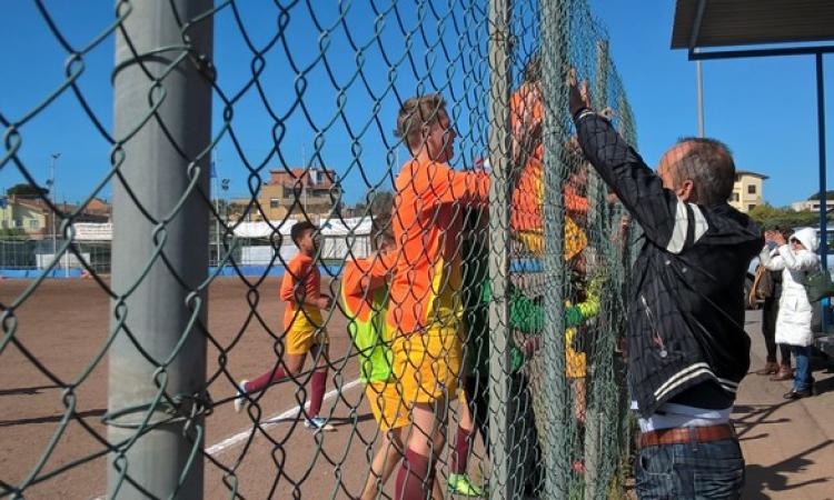 L&amp;apos;esultanza della Totti S.S. a fine partita