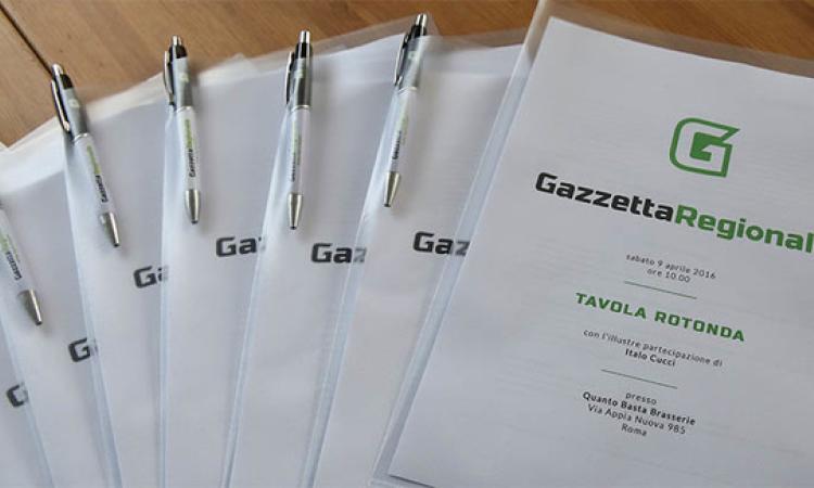 Il 9 aprile si è tenuta la Tavola Rotonda organizzata da Gazzetta Regionale