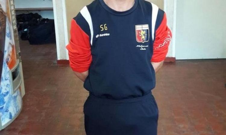 Troiano con la maglia del Genoa