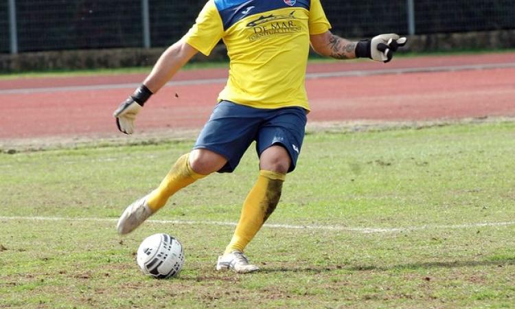 Angelo Stefanini, portiere del Calcio Sezze