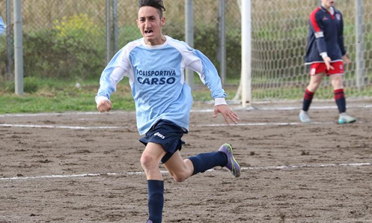 Greco, bomber della Polisportiva Carso (Foto©Lori)
