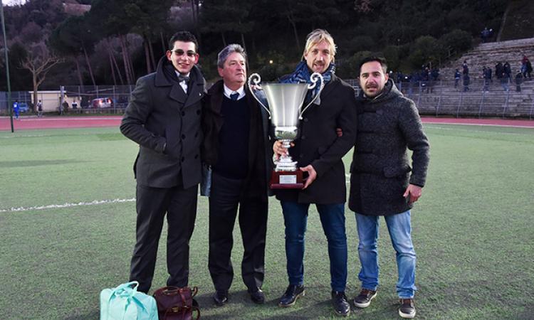 Da sinistra: Umberto Camerini, Bruno Camerini, Cristiano Gagliarducci e Giorgio Tomei