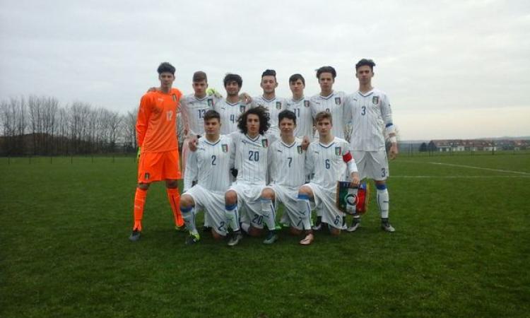 L&amp;apos;Italia Under 15 di Rocca ©figc.it