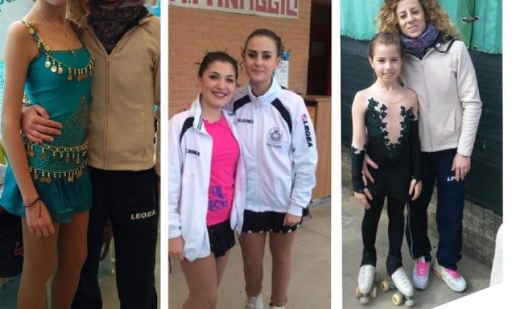 Le atlete presenti a Fiumicino con Valentina Giordani