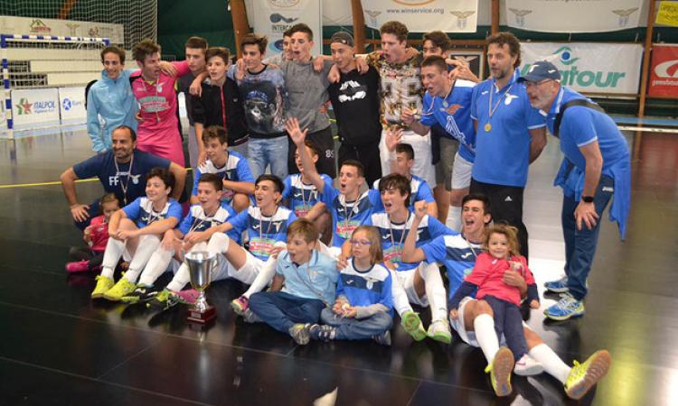 Il trionfo della Lazio Calcetto