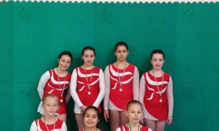 Le giovani atlete del Frascati