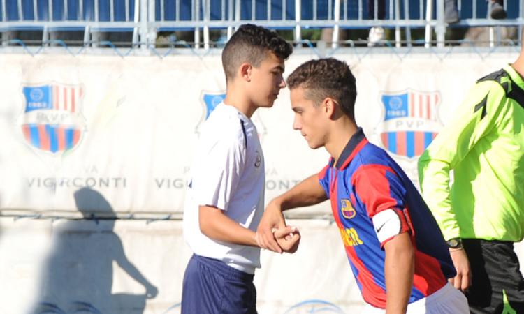 Il saluto dei due capitani: Nascimben e Di Bari ©Laura Del Gobbo