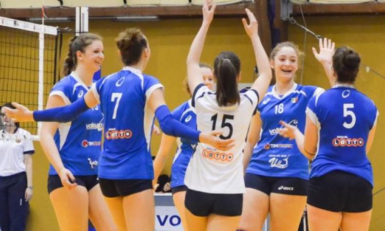 Le ragazze Under 16 della B2 dell Volleyrò