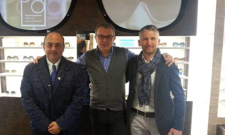 Da sinistra: Migliaccio, Curci e Fabiani