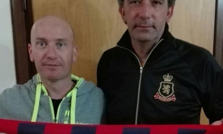 A sinistra il ds Marchiori, a destra mister Ramazzotto
