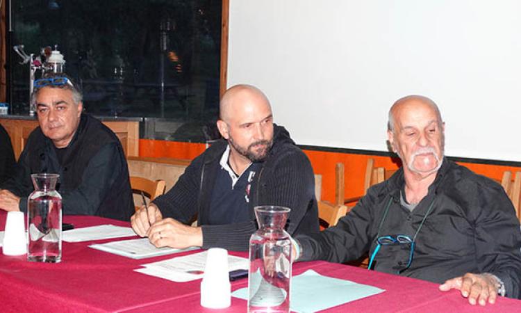 Il presidente pometino Spina