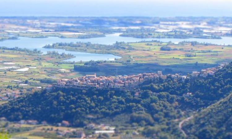 L&amp;apos;abitato di Monte San Biagio