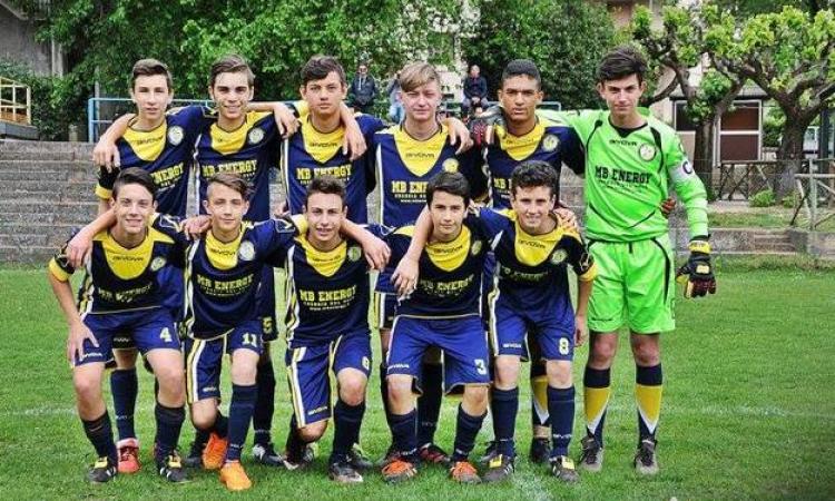 I classe 2001 del Calcio Tuscia ©Facebook/SSD Calcio Tuscia