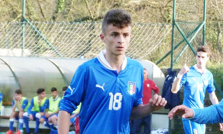 Mastrantonio con la maglia della Nazionale LND ©Gazzetta Regionale