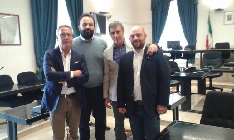 Un momento della conferenza stampa