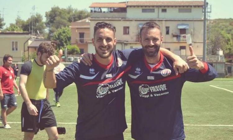 A sinistra Nardecchia con Di Benedetto © Facebook