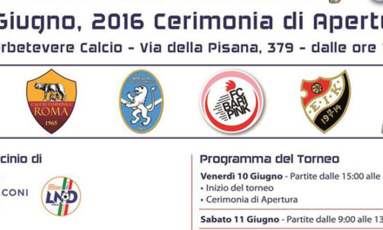 Al via la prima edizione della "Rome Cup"
