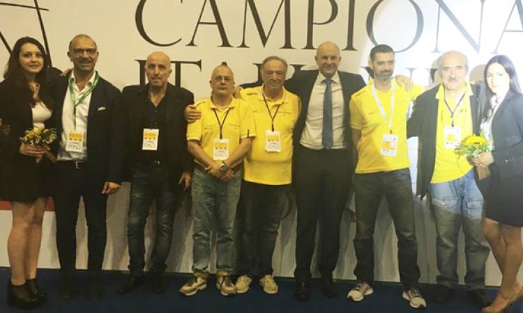 La squadra del Frascati al completo
