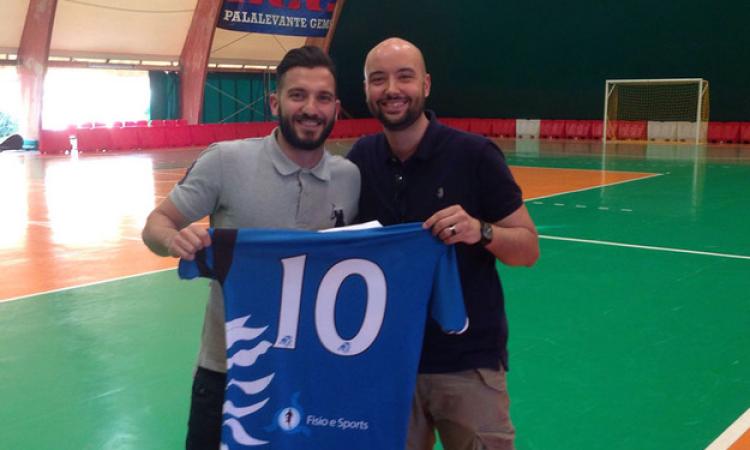 Daniel Taloni e il presidente Alessio Vinci