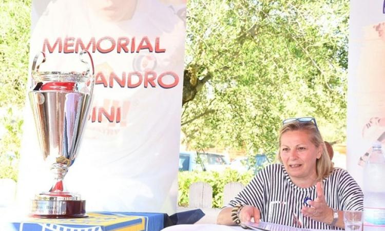 Delia Bini durante la presentazione del torneo (foto Lori)