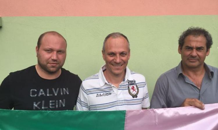 Mirko Carlini al momento del suo arrivo