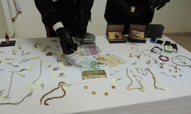 Grottaferrata - Oro rubato e fuso in lingotti: 7 i fermi