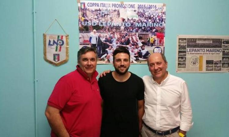 Petrangeli con i presidenti Bianchi e Gargano