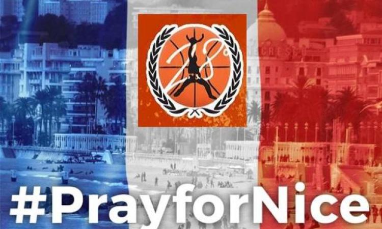 "We pray for Nice" A Latina, basket contro il terrorismo